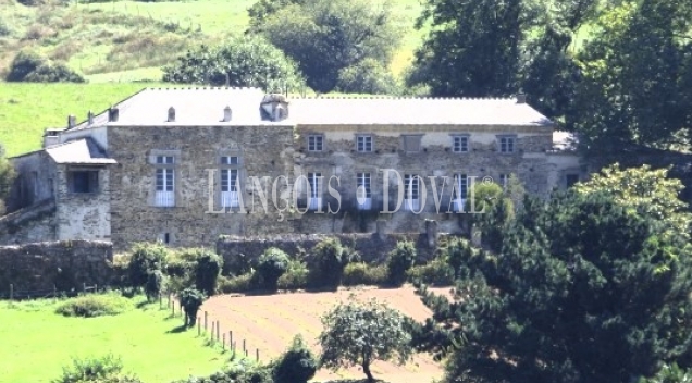 Pazo histórico en venta. Lugo. Mondoñedo. 