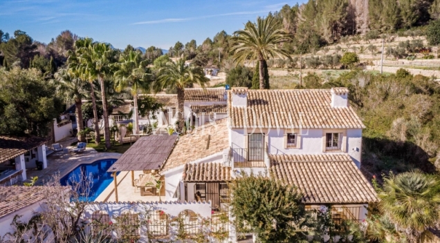 Dénia. Finca Rústica y villa de Ensueño en Venta. Zona Jesús Pobre