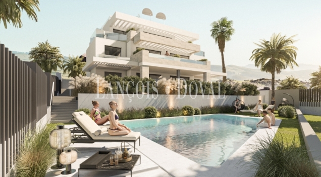 Estepona. Apartamentos exclusivos de nueva construcción en venta a 220m de la Playa