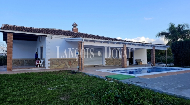 Cártama. Málaga. Finca olivar y cítricos en venta con Chalet. Muy buena rentabilidad