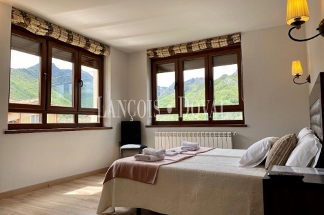 Picos de Europa. Hotel rural en venta. Nacimiento río Sella. León