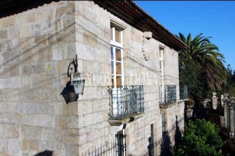 A Coruña. Un pazo histórico en venta en Aldea Leboráns. Ames