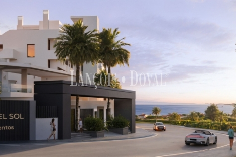 Mijas Costa. Apartamentos en venta con vistas al mar. Obra nueva.