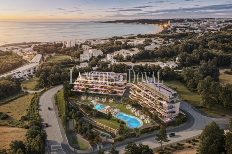 Mijas Costa. Apartamentos en venta con vistas al mar. Obra nueva.