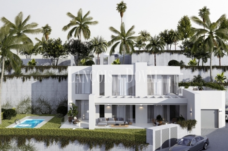 Mijas. Villas de Obra Nueva en venta con vistas espectaculares