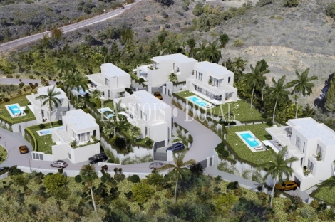 Mijas. Villas de Obra Nueva en venta con vistas espectaculares