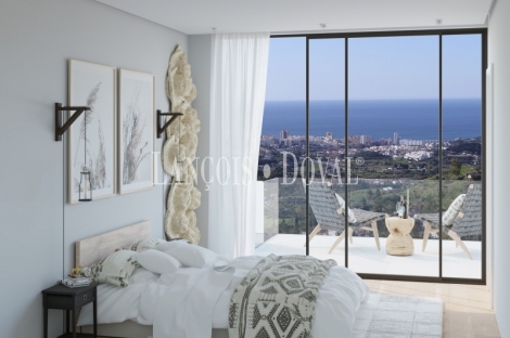 Mijas. Villas de Obra Nueva en venta con vistas espectaculares