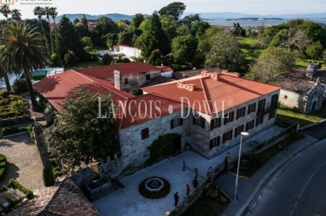 Sanxenxo. Pazo y hotel con encanto en venta. Pontevedra