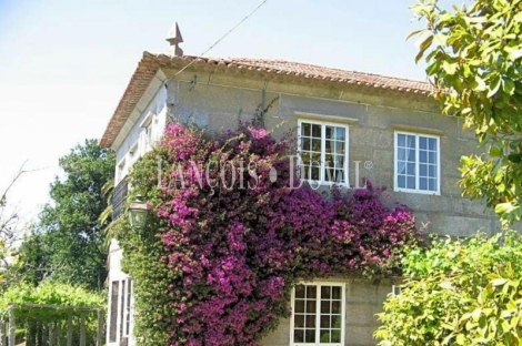 Vigo. Saians. Casa de piedra en venta. Una singular propiedad señorial con vistas al mar