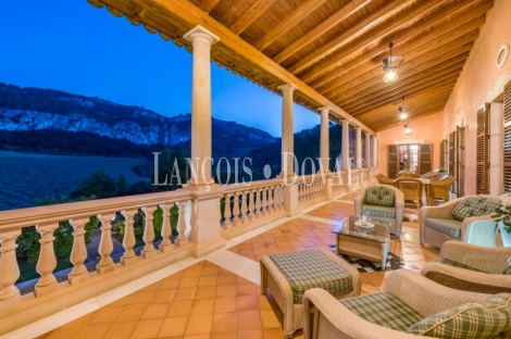 Mallorca. Finca exclusiva en venta. Puigpunyent, Sierra de Tramuntana.