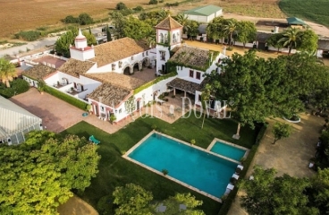 Sevilla. Emblemática hacienda en alquiler para eventos, bodas y celebraciones.