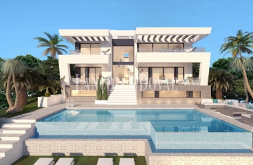 Mijas Golf. Elegante villa de lujo en venta. 