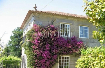 Vigo. Saians. Casa de piedra en venta. Una singular propiedad señorial con vistas al mar